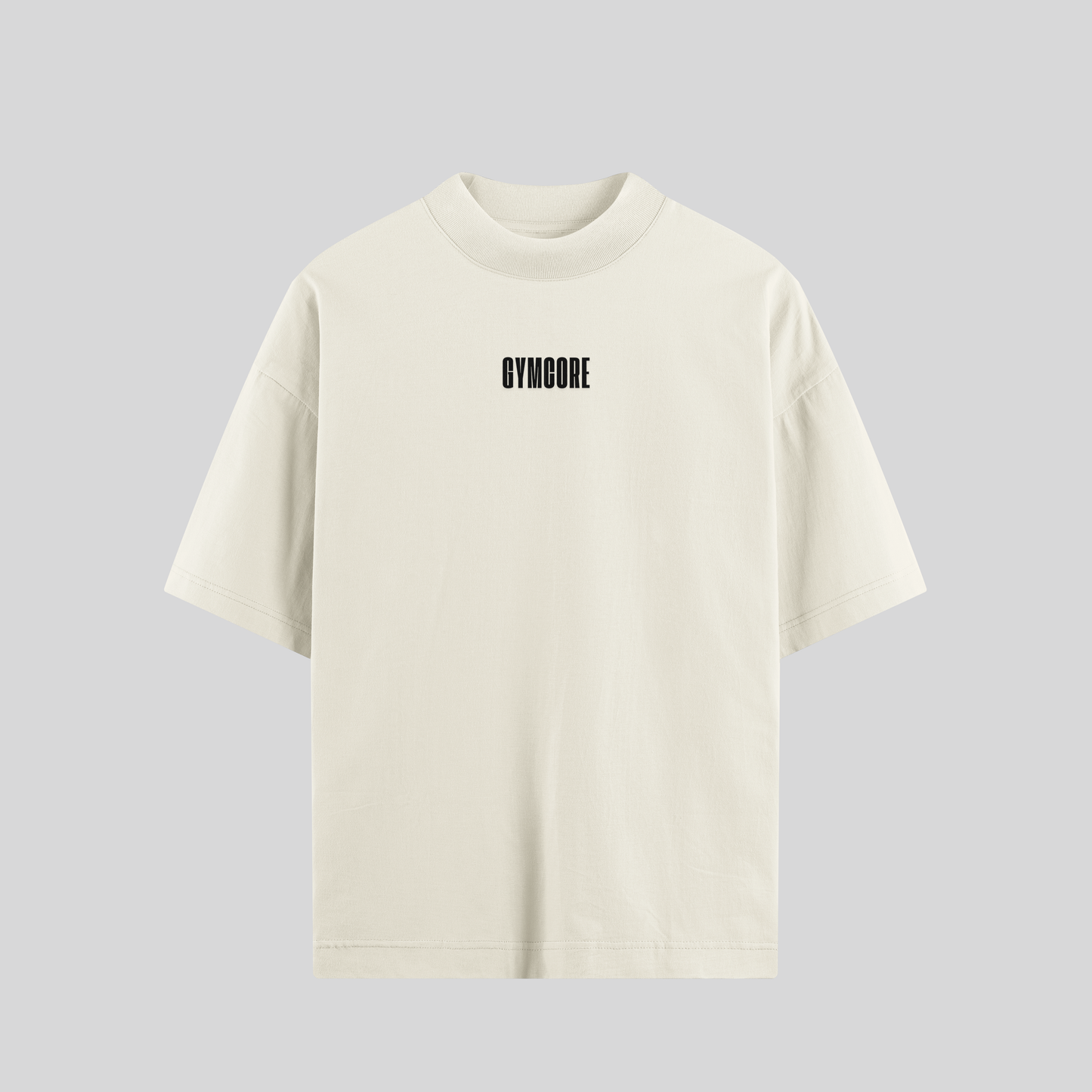 Camiseta Oversized - GYMCORE (Off-White)