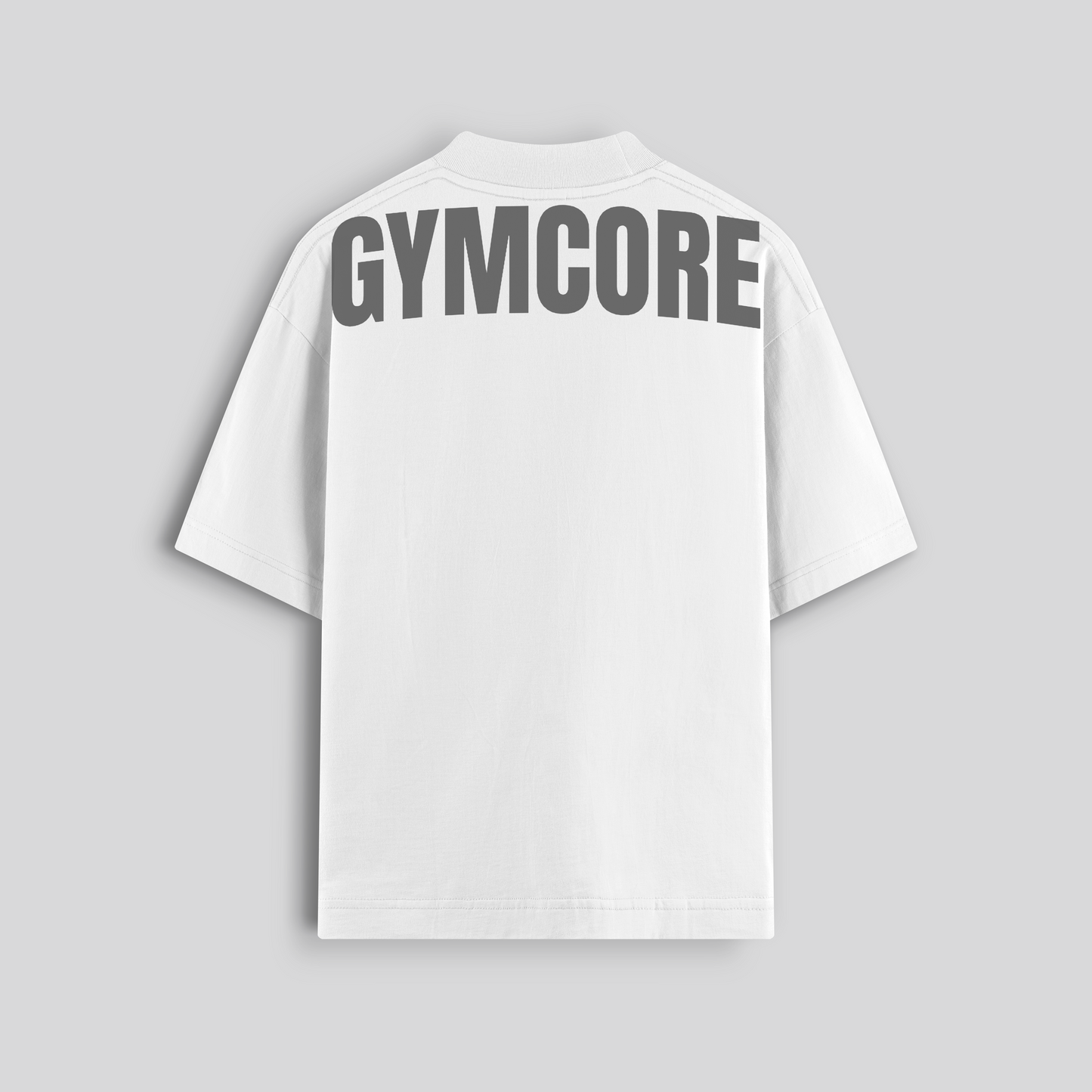 Camiseta Oversized - Legacy (Branca/Cinza)