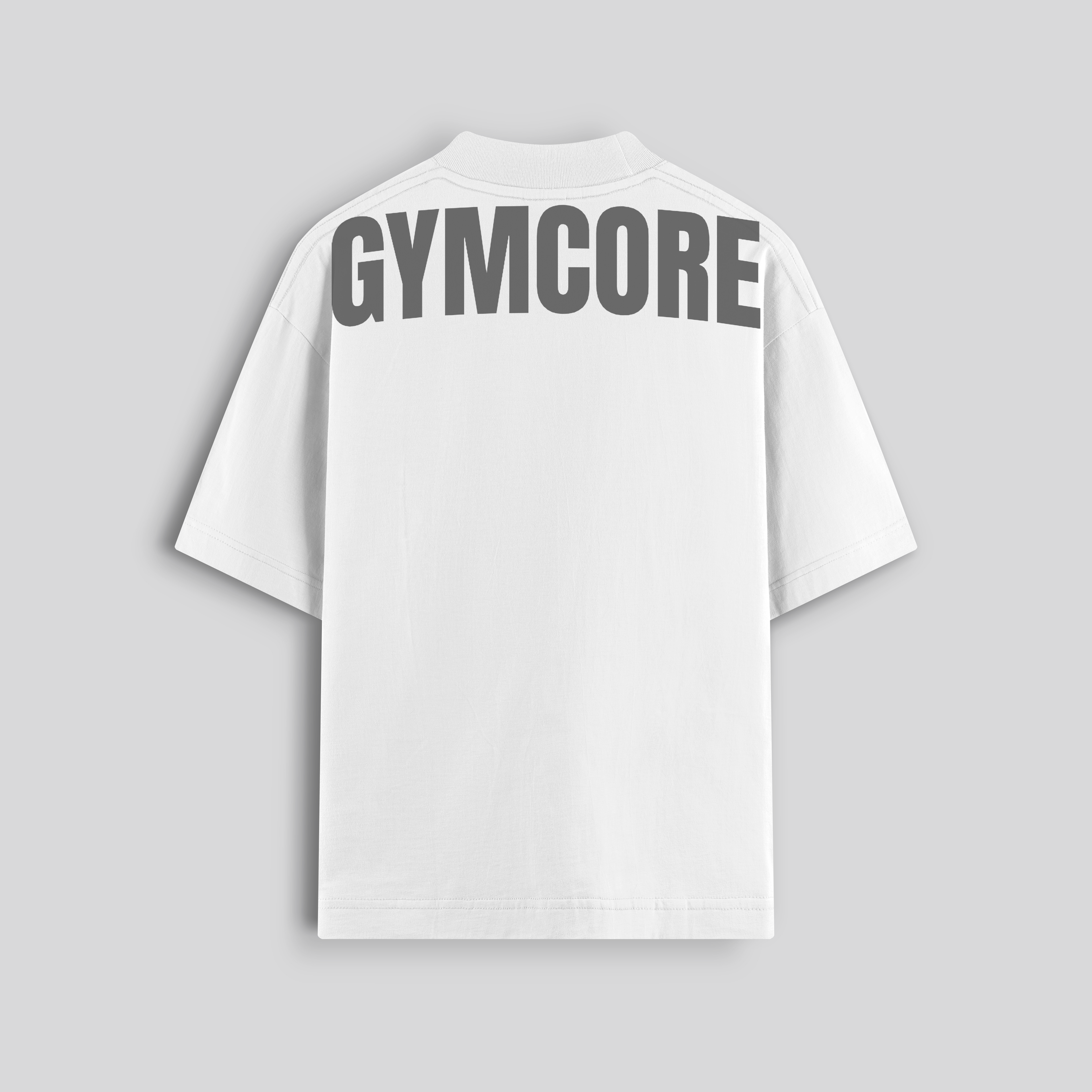 Camiseta Oversized - Legacy (Branca/Cinza)