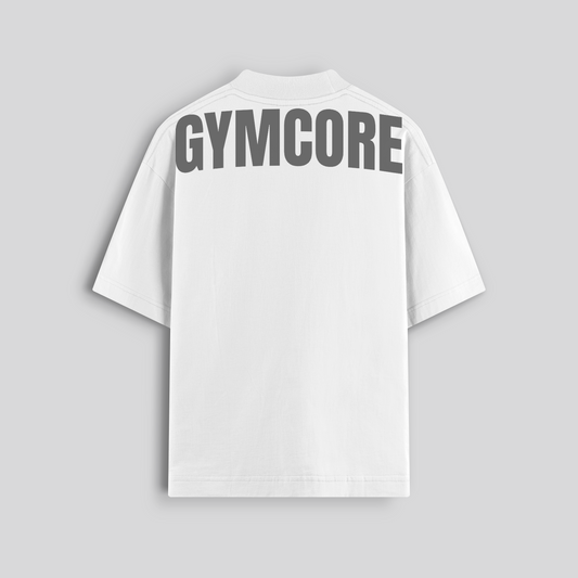 Camiseta Oversized - Legacy (Branca/Cinza)