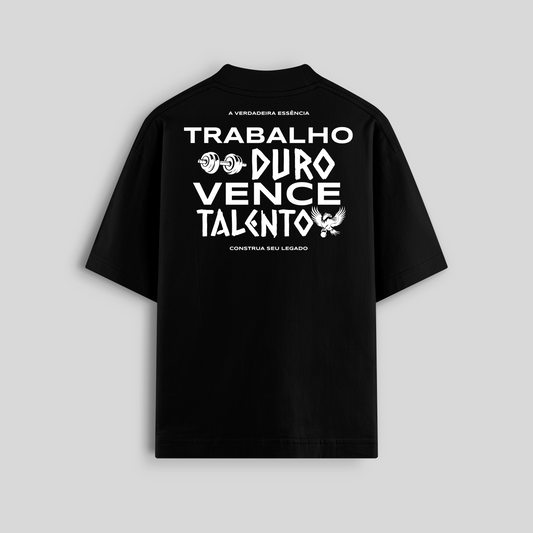 Camiseta Oversized - Work Hard