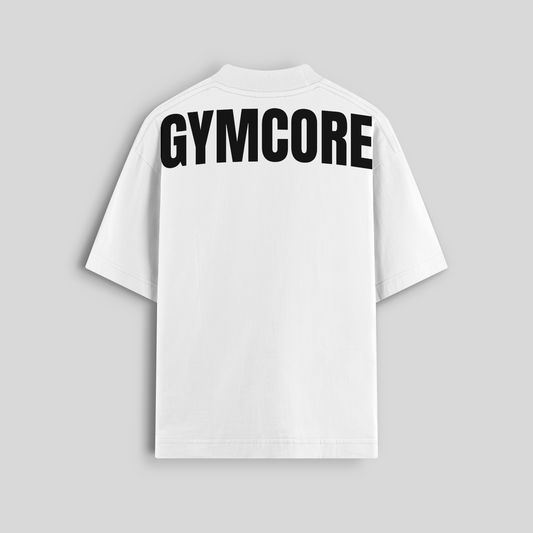 Camiseta Oversized - Legacy (Branco/Preta)