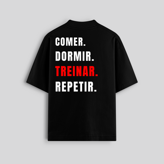 Camiseta Oversized - Disciplina