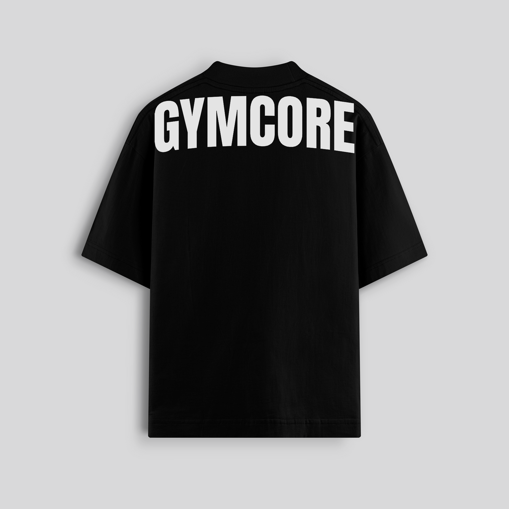 Camiseta Oversized - Legacy (Preta/Branca)