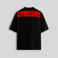 Camiseta Oversized - Legacy (Preta/Vermelho)