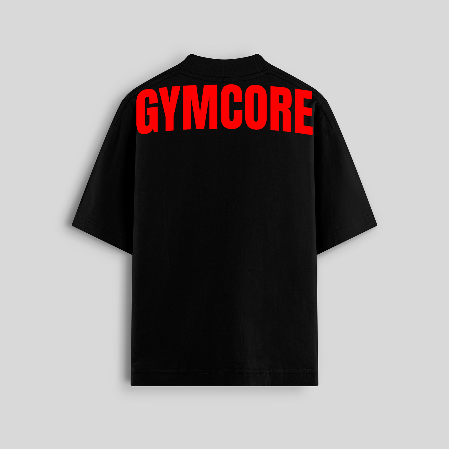 Camiseta Oversized - Legacy (Preta/Vermelho)