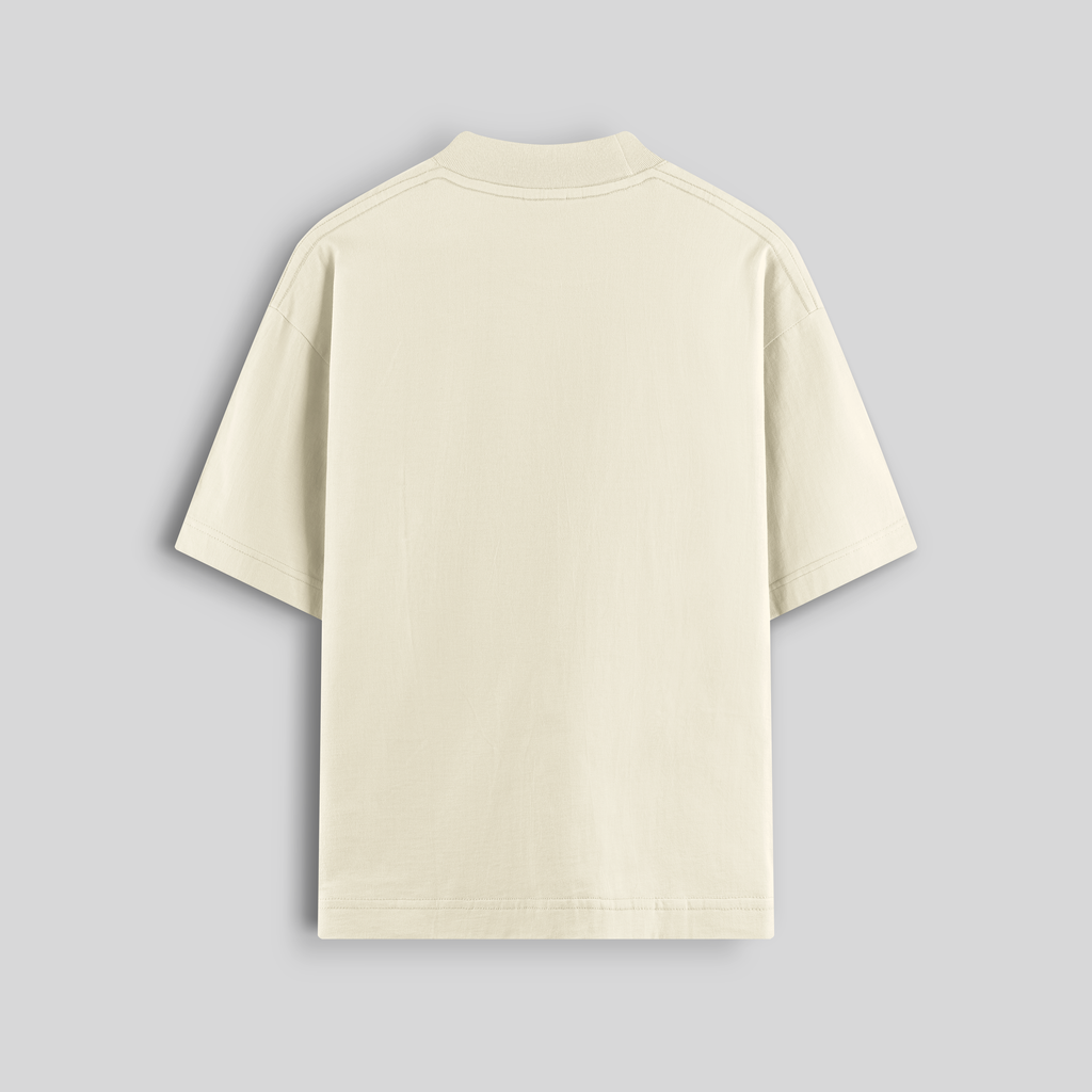 Camiseta Oversized - GYMCORE (Off-White)