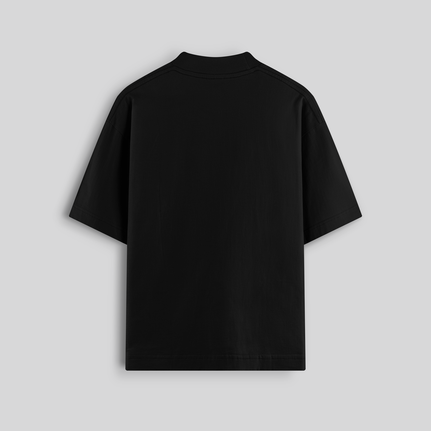 Camiseta Oversized - CORE (Preta-Cinza)