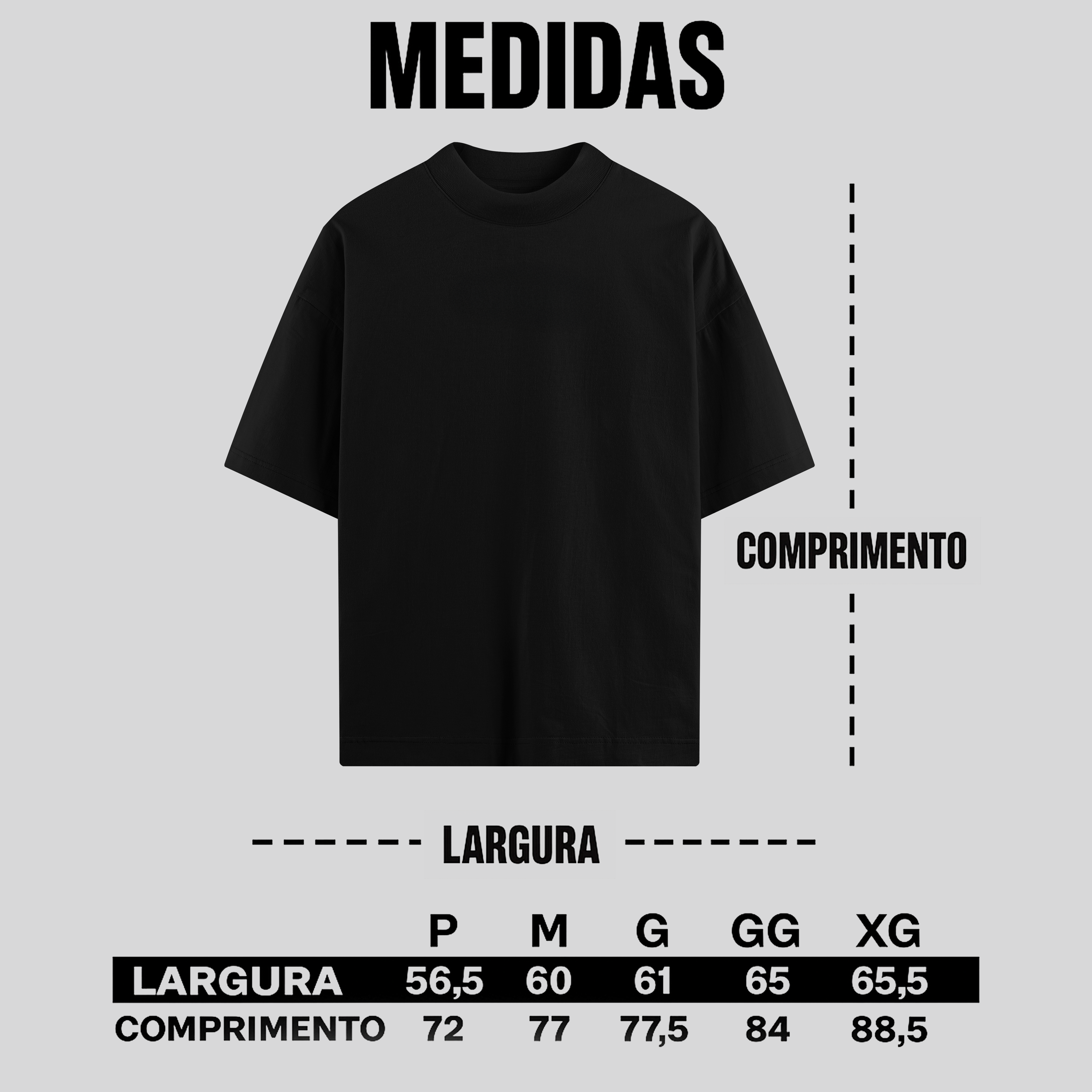 Camiseta Oversized - Disciplina