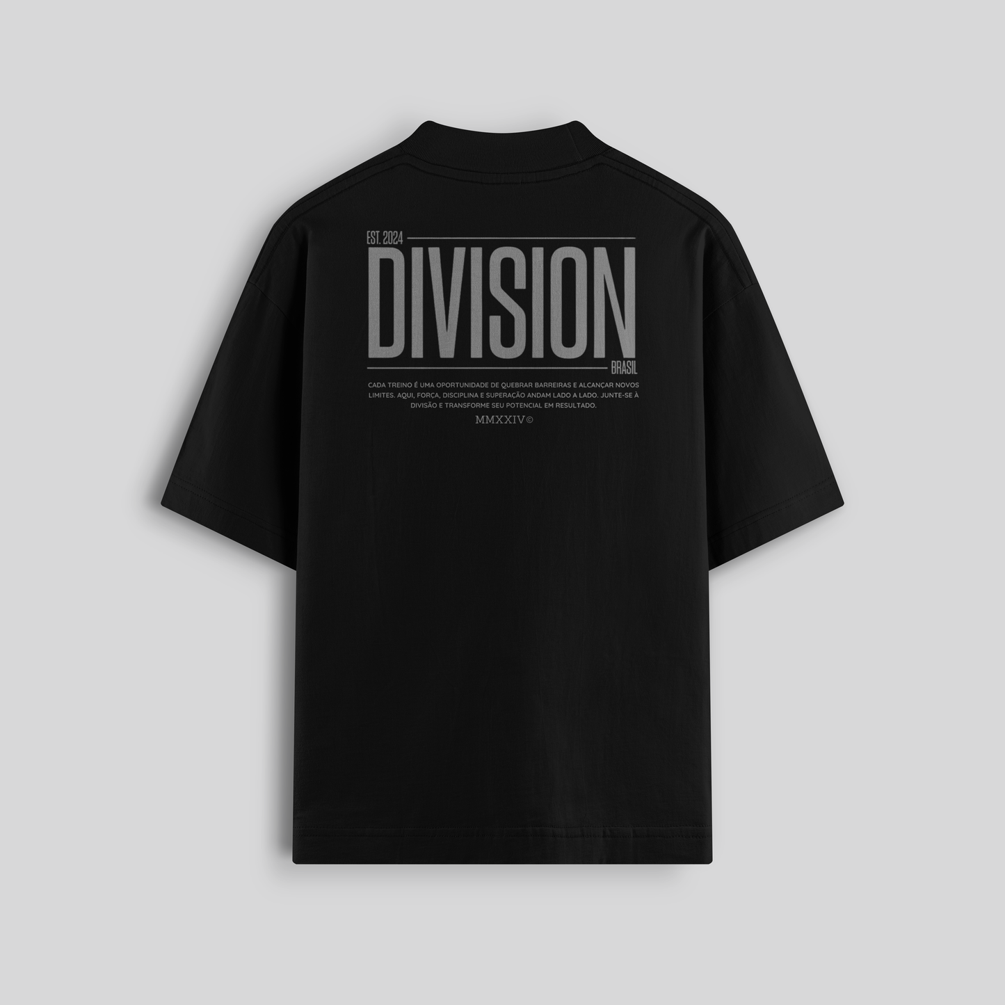 Camiseta Oversized - Division