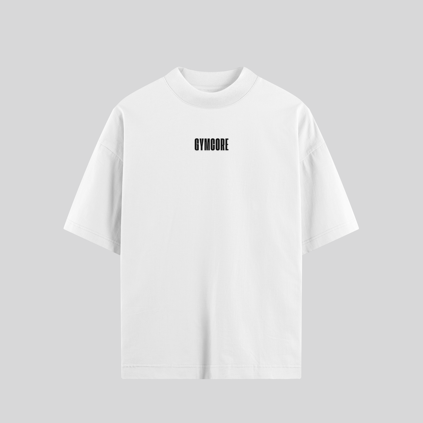 Camiseta Oversized - GYMCORE (Branca)