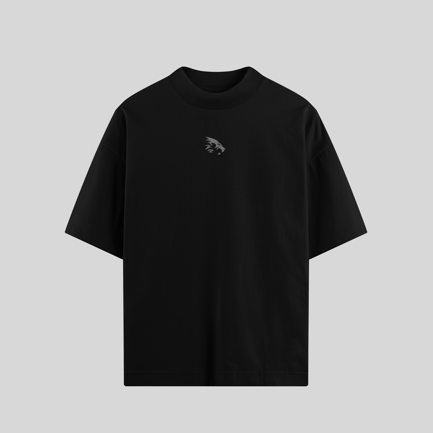 Camiseta Oversized - CORE (Preta-Cinza)