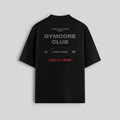 Camiseta Oversized - GC CLUB (Preta/Cinza)