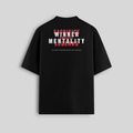 Camiseta Oversized - Winner Mentality (Vermelho)