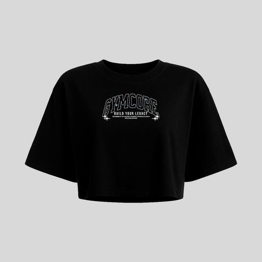 CROPPED OVERSIZED SHINY