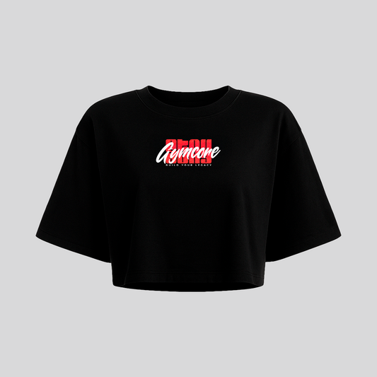 CROPPED OVERSIZED STAY