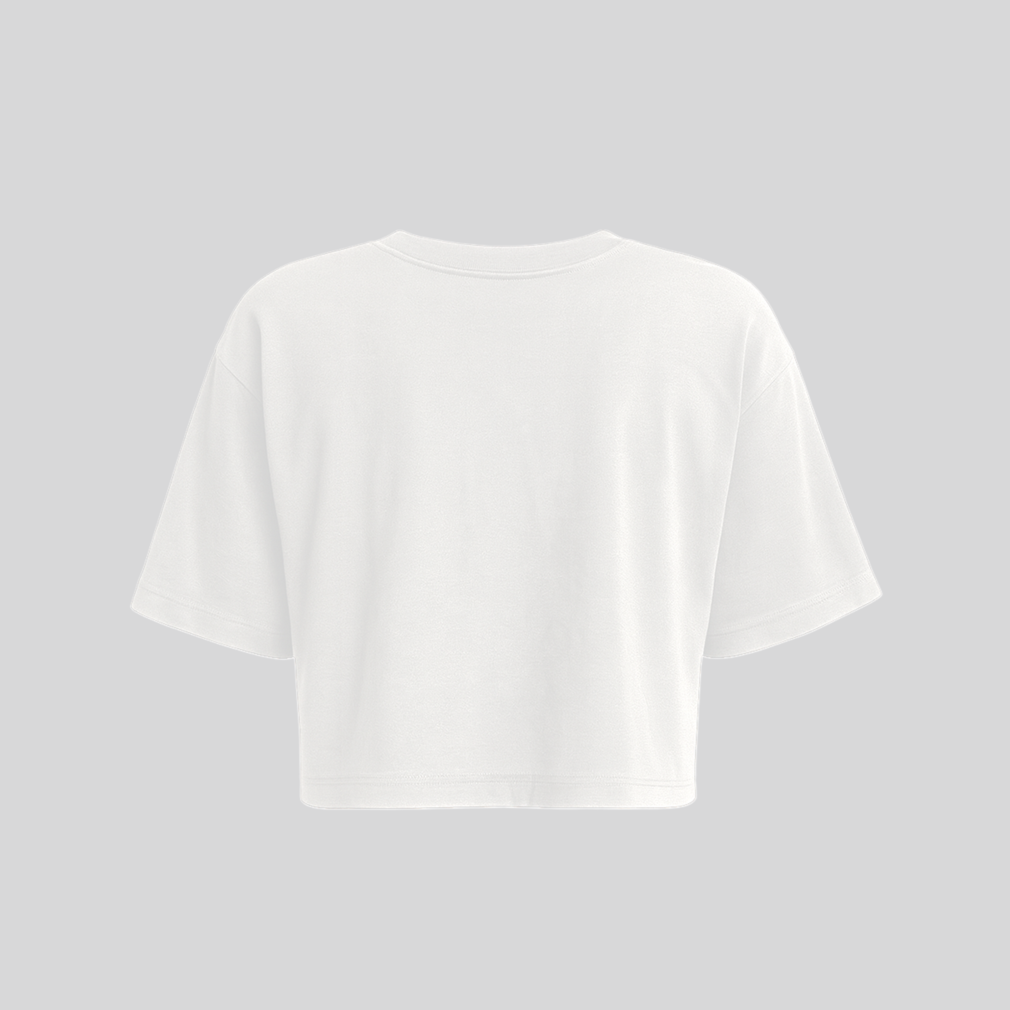 Cropped Oversized - GYMCORE (Branca)