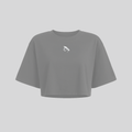 Cropped Oversized - CORE (Cinza)