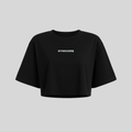 Cropped Oversized - GYMCORE (Preta)
