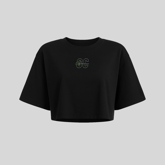 CROPPED OVERSIZED GC (Verde)