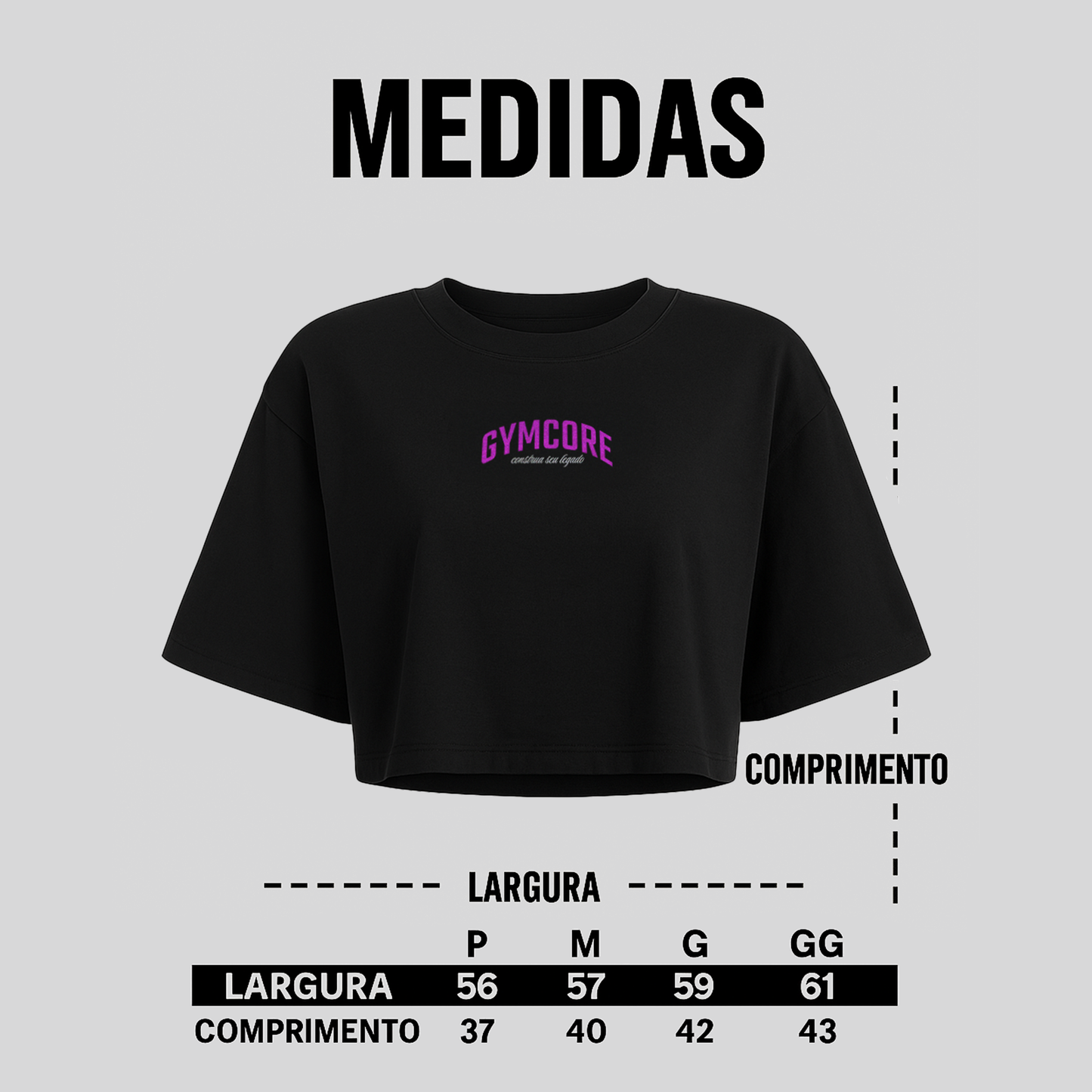 CROPPED OVERSIZED LEGACY