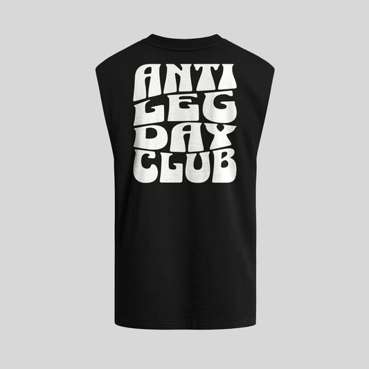 REGATA OVERSIZED ANTI LEG DAY CLUB (Preta)